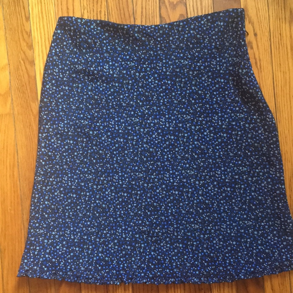 35 & 10 floral print skirt size 7